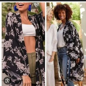 Floral Robe (2 for $12 or 3 for $18 bundle deal)